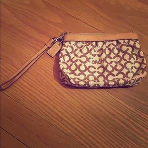 Coach wristlet, like new